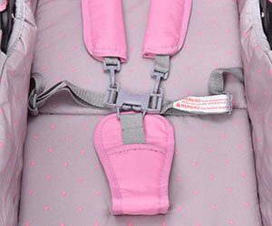 infant pushchair safety belt