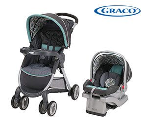Graco FastAction Fold Click Connect travel system